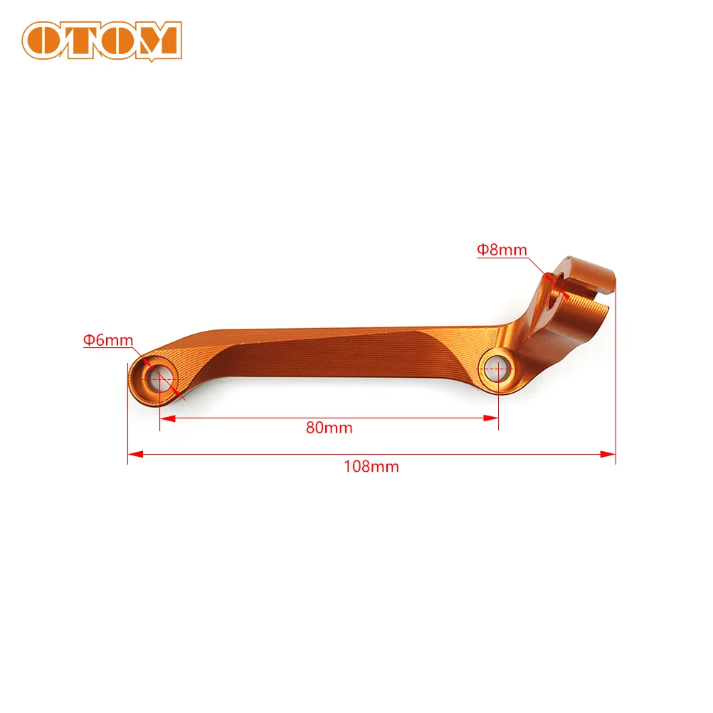 OTOM Motorcycle Clutch Arm Bracket Cable CNC Aluminum Clutch Wire Clip Anchor Holder For ZONGSHEN Engine NC250 250cc KAYO K6 BSE