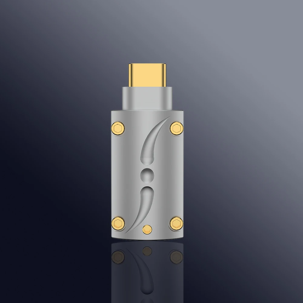 VIBORG VT08 pozłacane typ C type-c USB C 3.1 High End złącze USB mosiądz wtyk męski typ spawania USB-C dla majsterkowiczów kabel USB