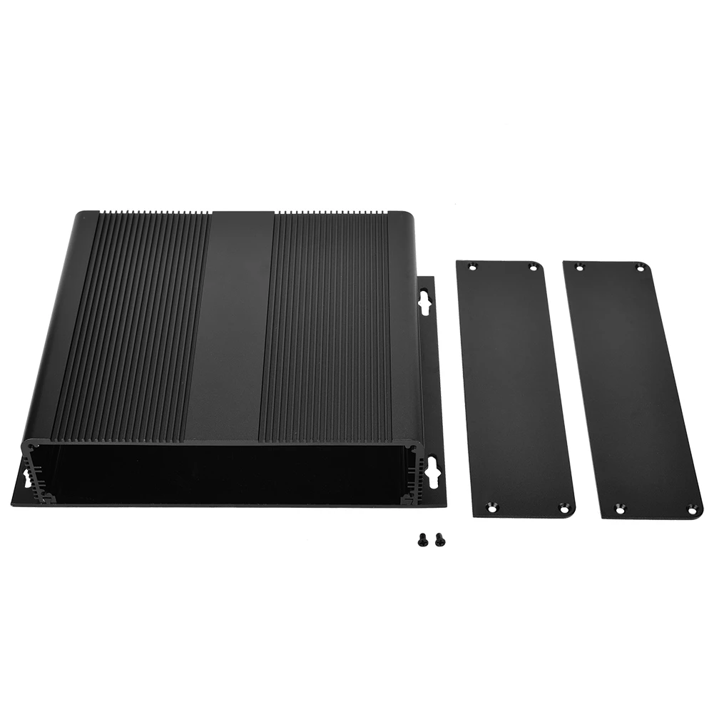 Aluminum Alloy Electronic Case Project Box Printed Circuit Board Protective Case 48 x 204 x 160mm