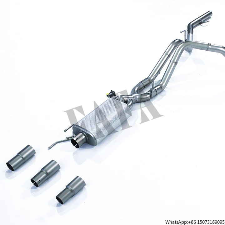 

Выхлопная система Cat-Back для Vantage 2022: даунпайп с высокой пропускной способностью, двойной пневматический клапан, четырехтрубный глушитель