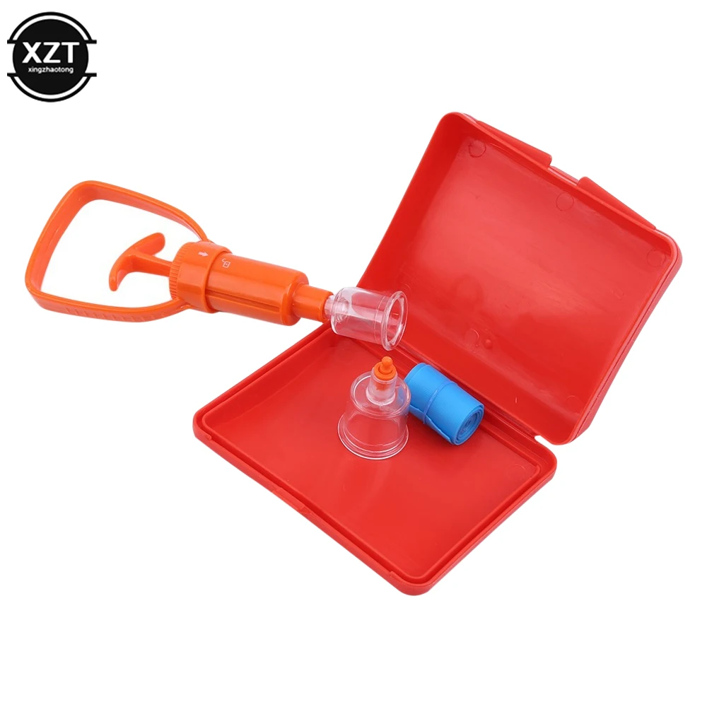 Outdoor Venom Extractor Emergency Rescue Tool Vacuum Suction Camping Hiking Wild Adventure Poisonous Snake Insect Bite Rescate