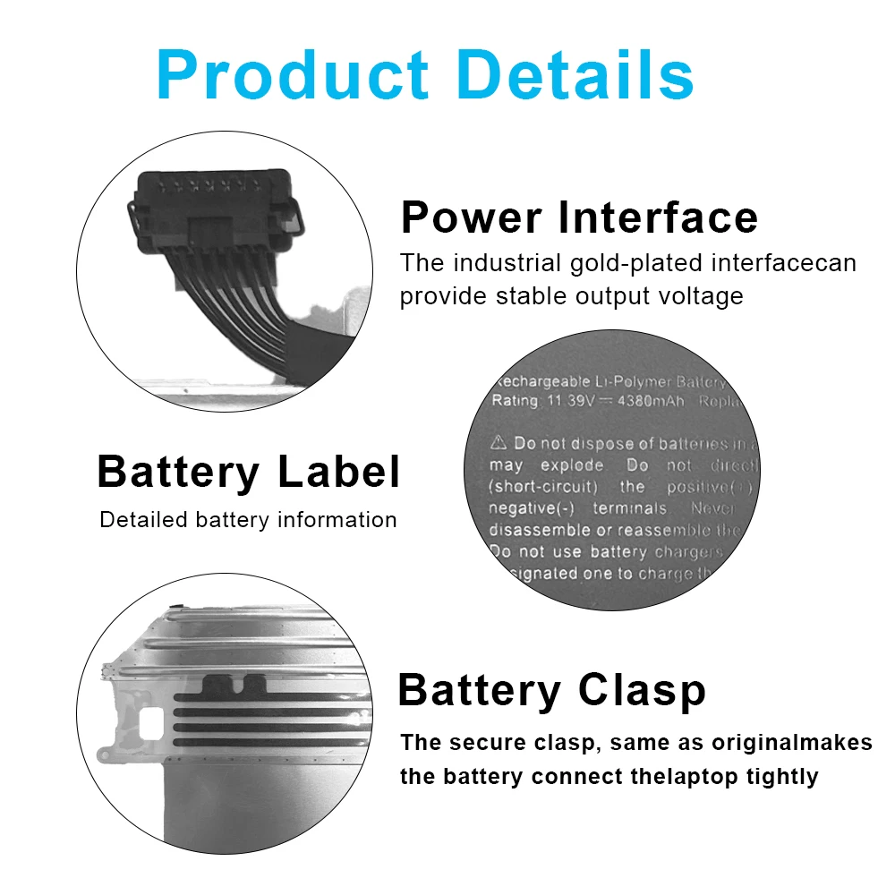 A2389 Battery For Apple MacBook Air 13 Inch A2337 M1 2020 2021 EMC 3598 MGN53 MGN83 MGN63 MGN93 MGND3 MGN73 MGNA3 MGNE3 MWTJ2