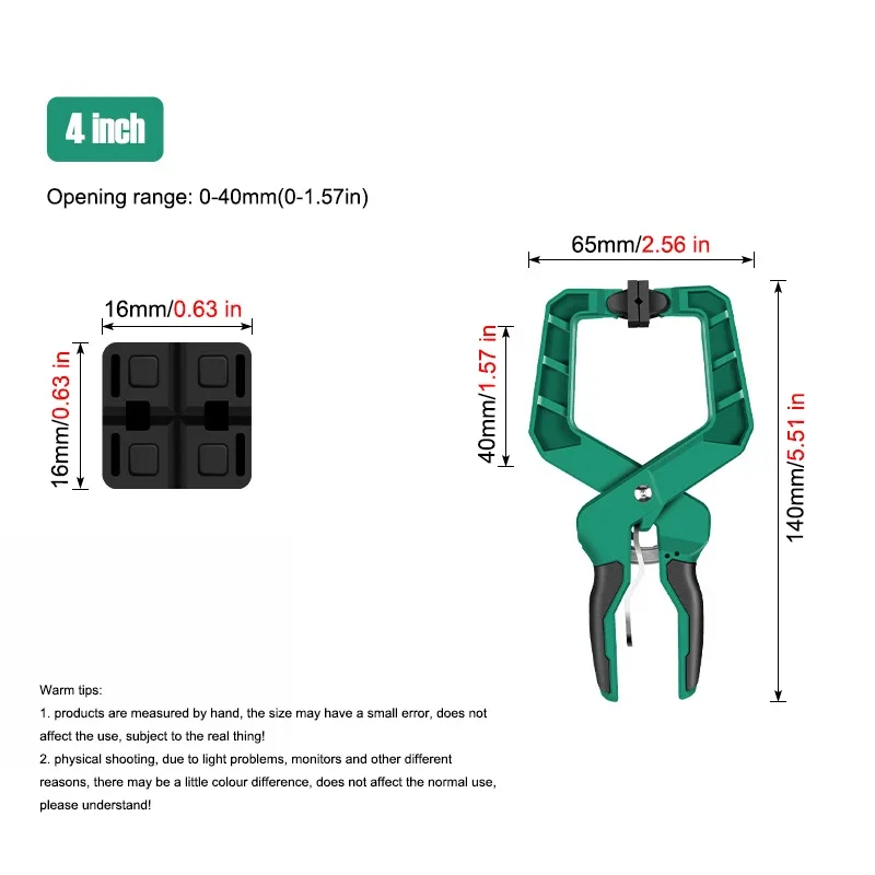 

Woodworking G-type clamp ratchet locking pliers clamping and fixing auxiliary self-locking strong board clamp woodworking