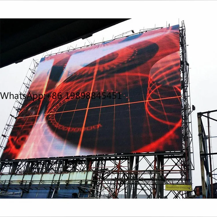 

Chinese Videos hd Full Color Led Outdoor P20 Transparent Led Video Wall Display Screen Panel Curtain Led Media Facade