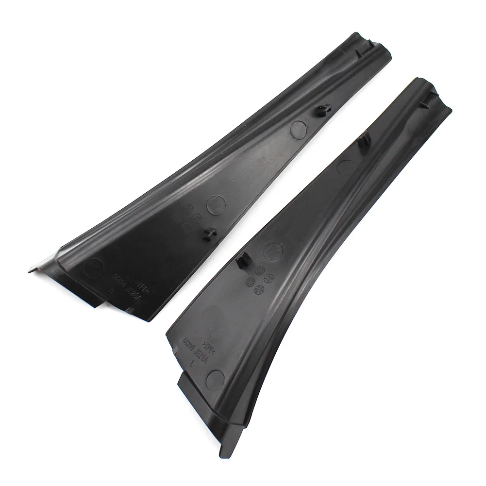 Car accessories1PCS Front Windshield Wiper Side Trim Cover Water Deflector Cowl Plate Left or Right for Nissan Qashqai J10 08-15