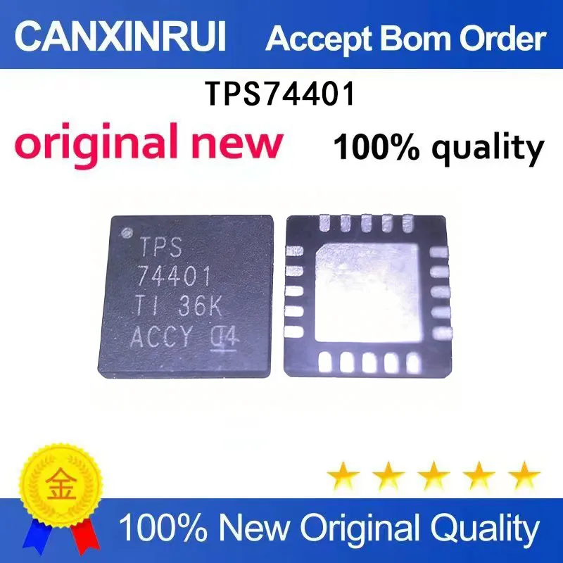 

（5-100 pieces）New stock TPS74401RGW TPS74401 QFN20