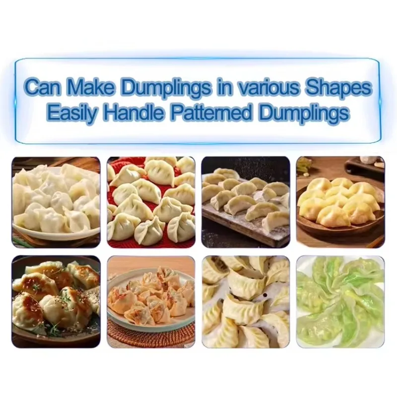 Mesin Pembuat Pasta, Pangsit, Ravioli, Samosa, dan Pancake Daging Rusia Otomatis Mini 2025 - Buatan Cina