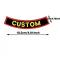 DE2 IRON ON RED