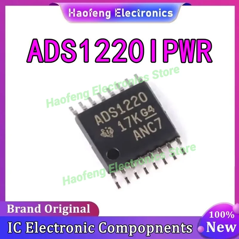 ADS1220IPWR ADS1220IPW ADS1220 TSSOP-16 New original IC Chip