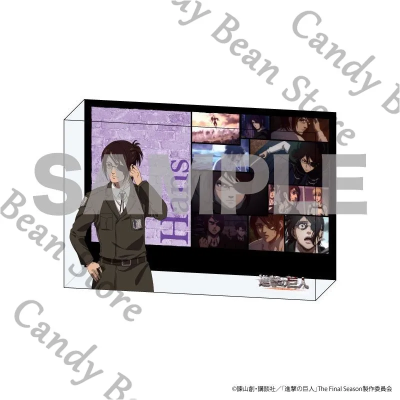 

Подлинная аниме «Атака Титанов» Hange Zoe Armin Arlert, косплей, акриловая открытка на 10-летие, кирпичи, мультяшный кирпич, стоячий знак