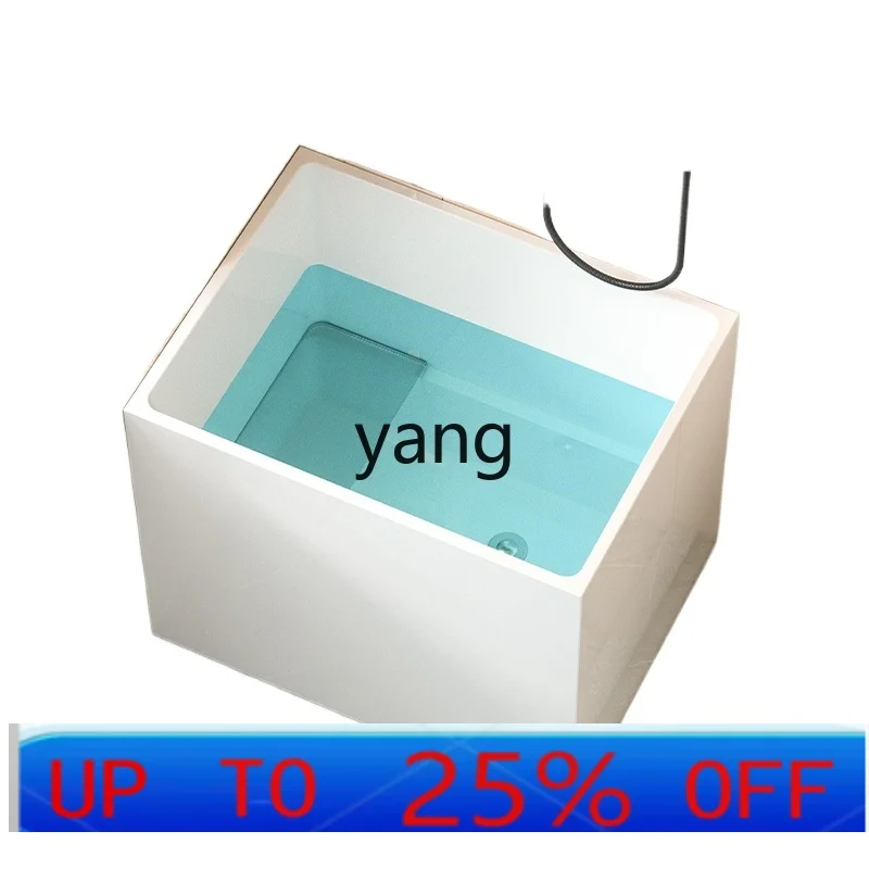 

LMM deep bubble mini small bathtub independent small apartment acrylic household