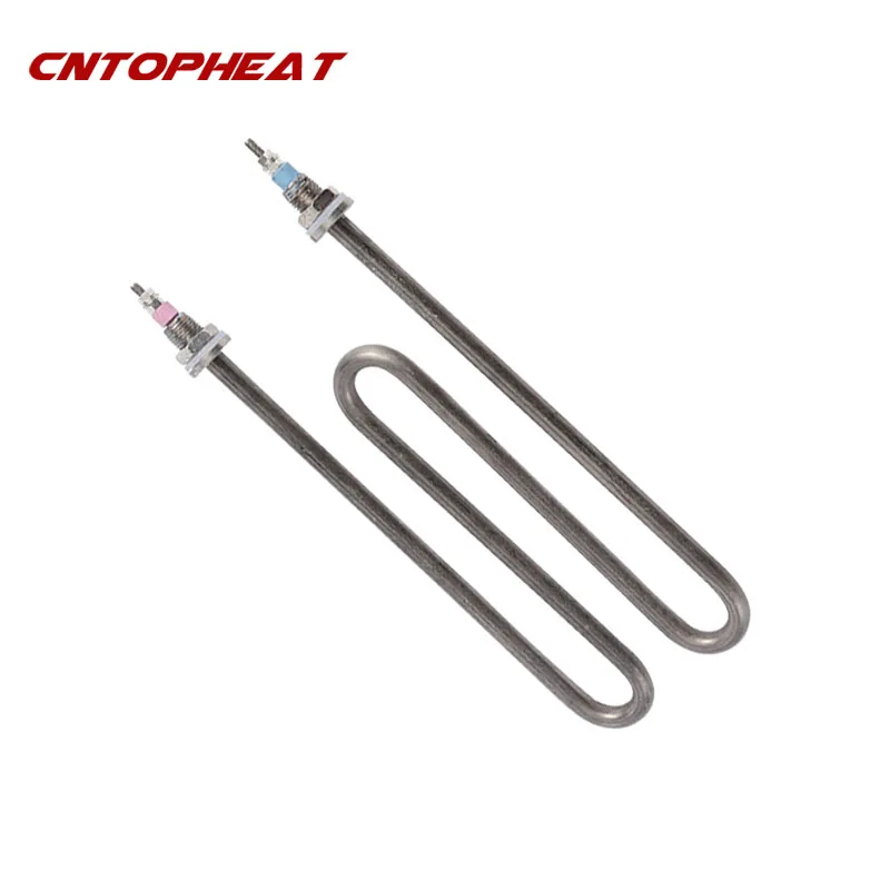 220v/380v Seamless Titanium Heater W Shape Electric Heating Element Anti-corrosion 2KW/3KW/4KW