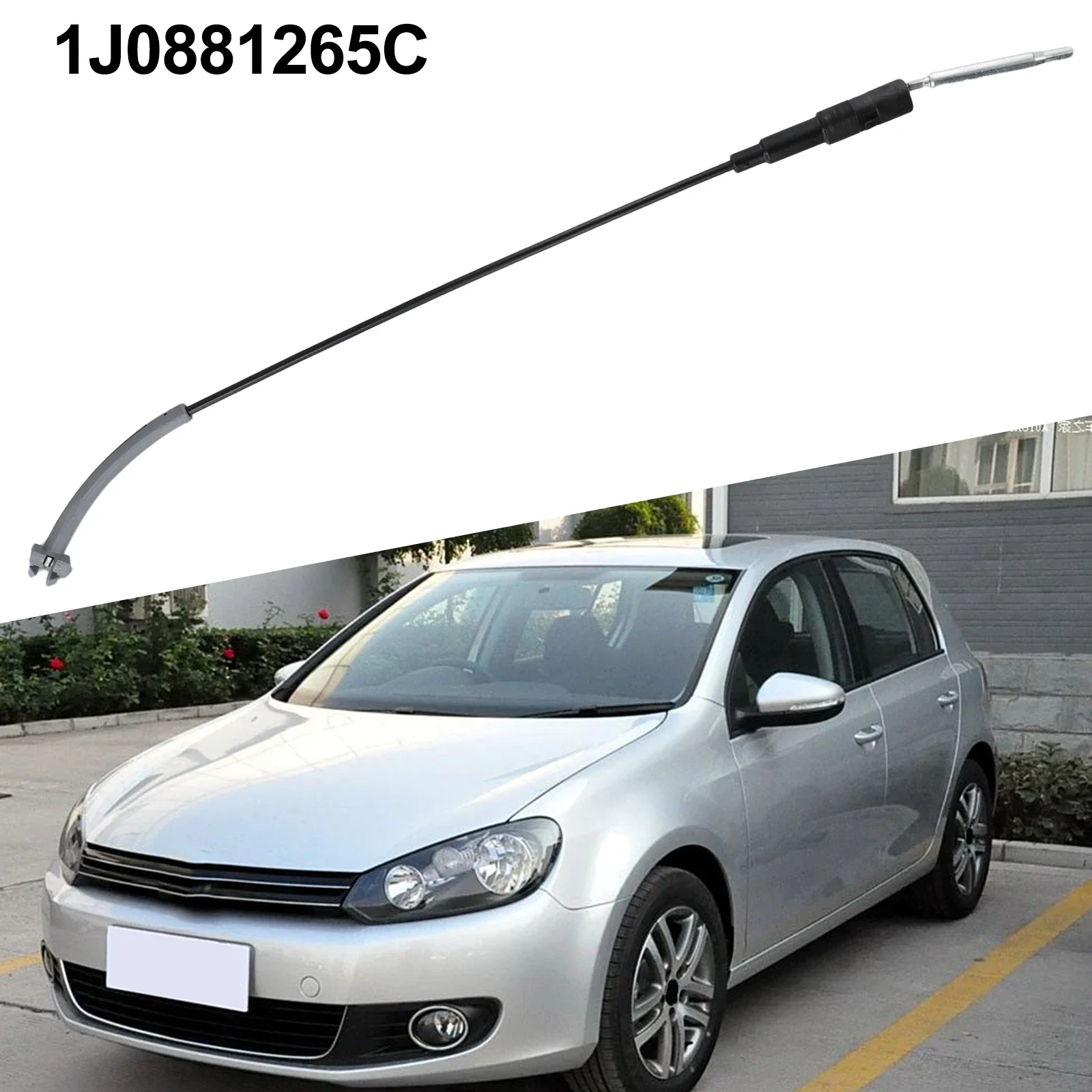 Left Seat Slide Adjustment Release Cable 1J0881265C Black For VW For Golf-MK4 For A3 8L Bora Jetta Beetle Passat B5 Seat-Toledo