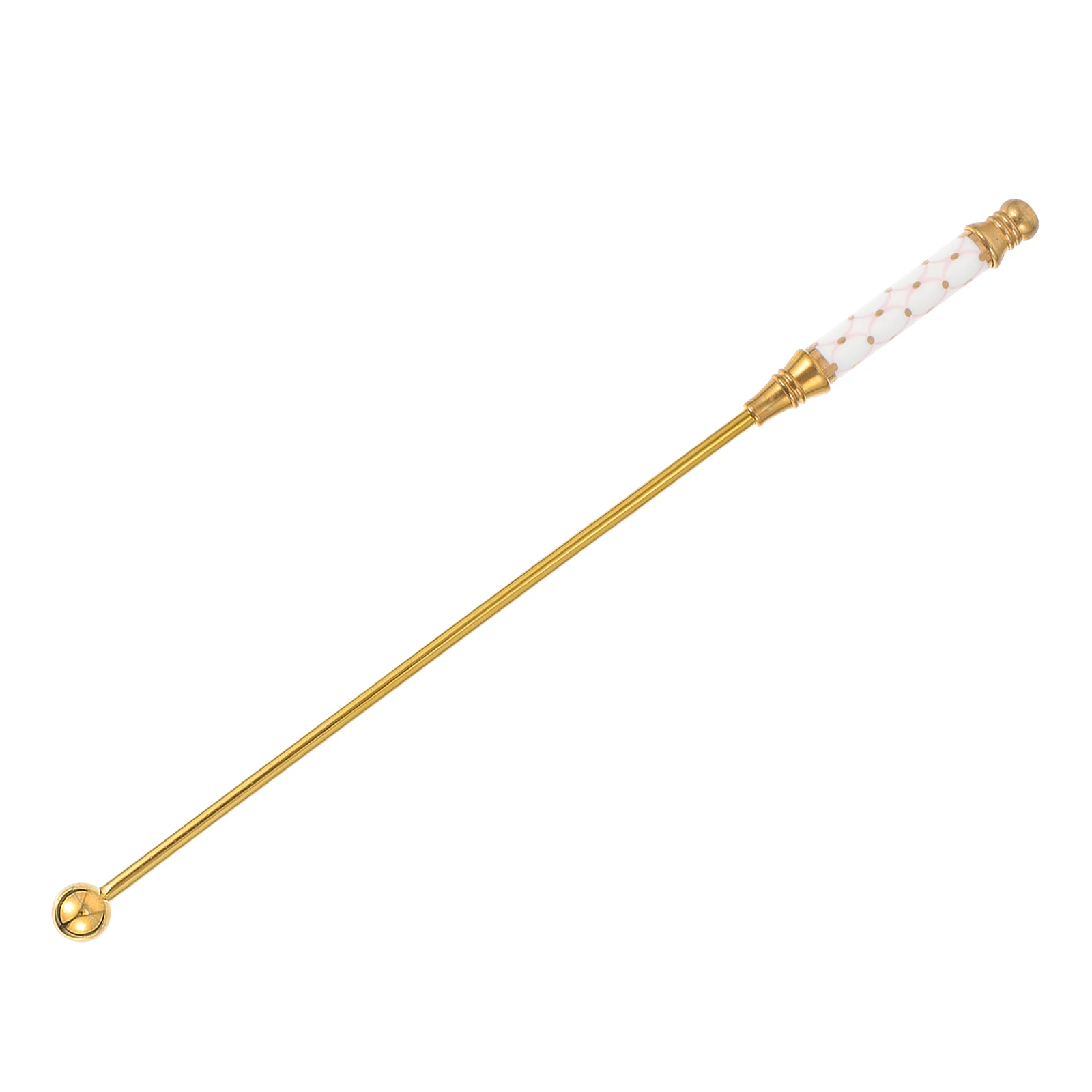 

Coffee Stirring Stick Stainless Steel Smooth Grip for Cocktail Juice Milk Tea Beverage Glasses Practical Gift