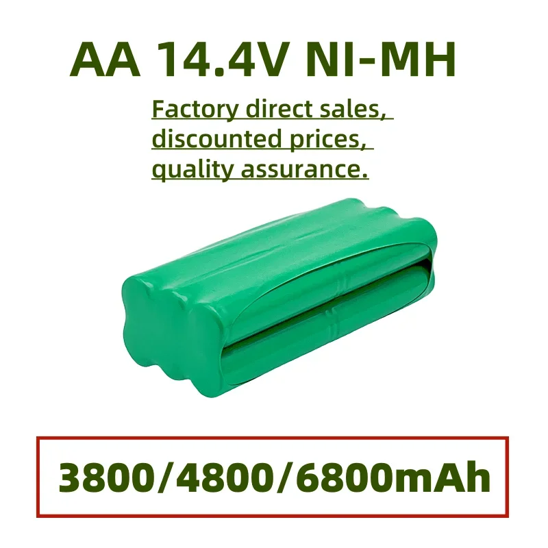 14.4V 3800/4800/6800mAh 100% original AA battery pack suitable for robot vacuum cleaner liberoV-M600/M606 v-botT270/271