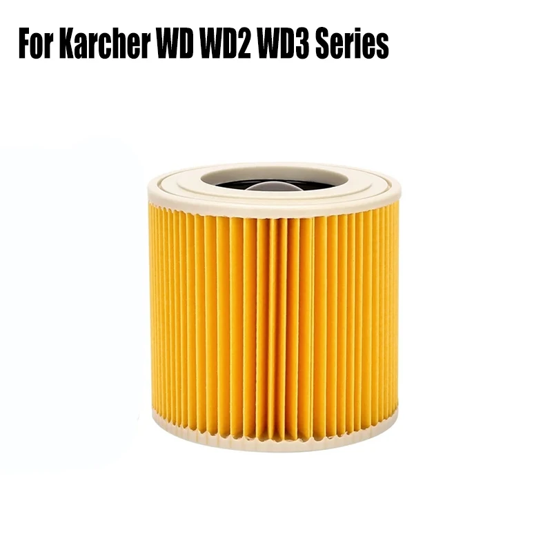 Voor Karcher WD WD2 WD3 WD1 MV3 MV2 Serie Nat Droog Stofzuiger Vervanging Cartridge Filter Huishoudelijke Schoonmaken Gereedschap Accessoire