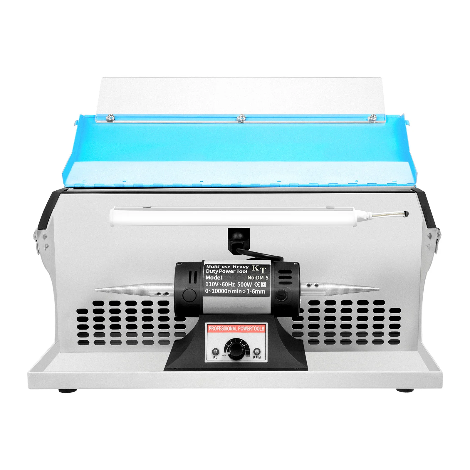 

110v 500w Dm-5 Polishing Buffing Machine Polisher 0-10000rpm For Polishing Jewelry, Aluminum, Chrome, Acrylic Dental Materials