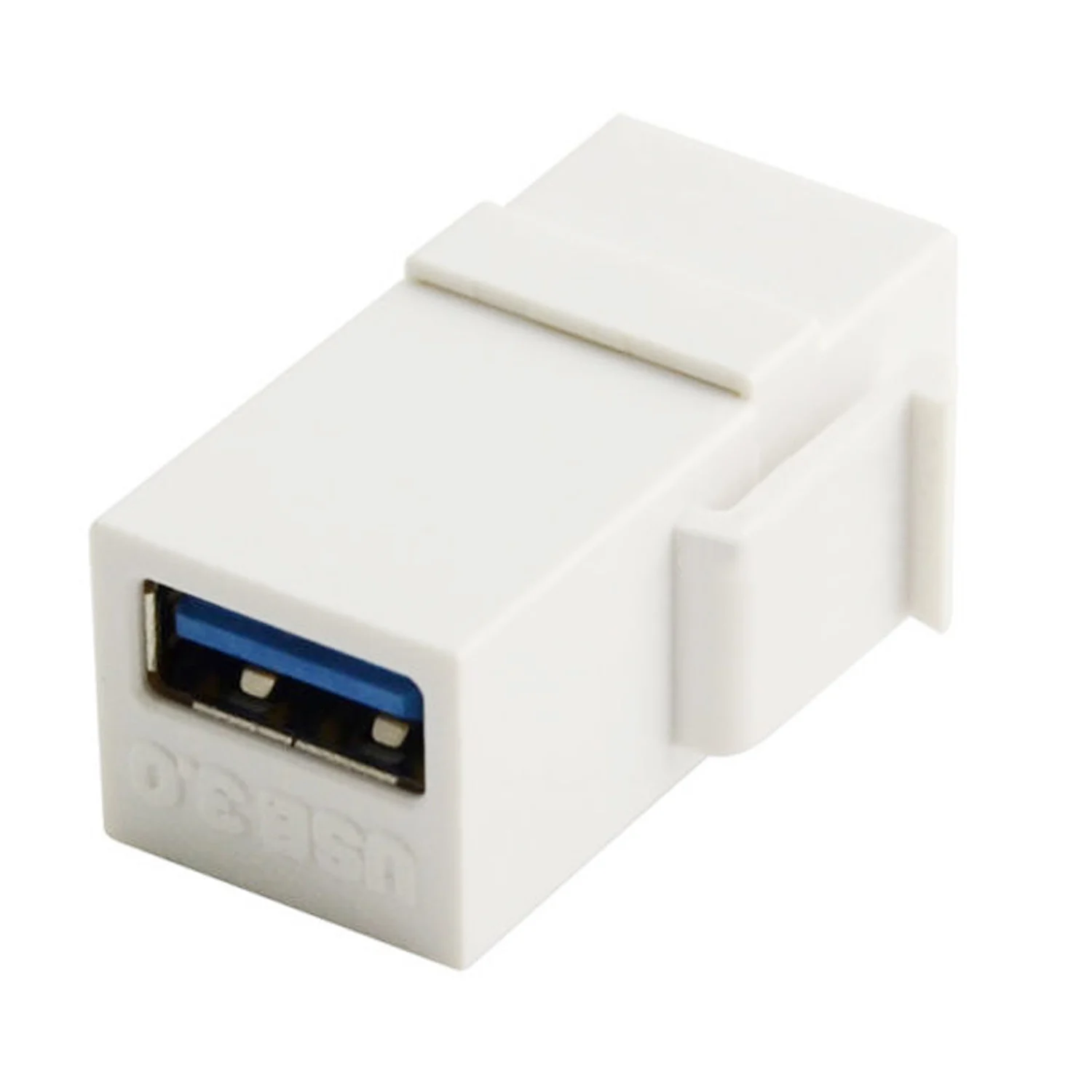Cablecc-Tipo A Adaptador de Extensão Fêmea, USB 3.0, Keystone Jack, Placa de Parede, Painel Outlet