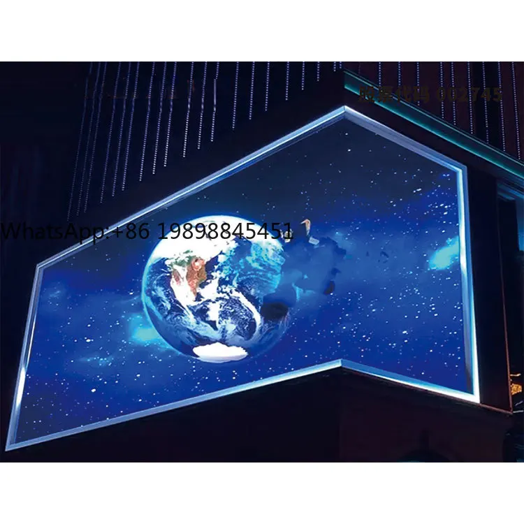 

Waterproof Full-Color LED Video Wall Signage 8mm SDK 1/3s Vertical Display for Outdoor Advertising for Elevator Use IP65