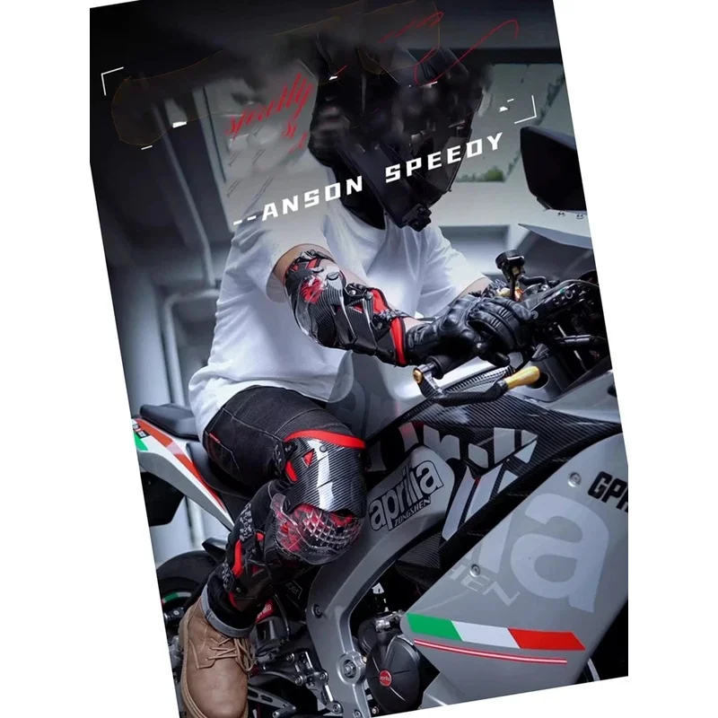 Shockproof Moto Knee Protection Pads Motocross Anti-collision Knees Guard Wear Resistant Motocycling Leg Protector Safety Guards