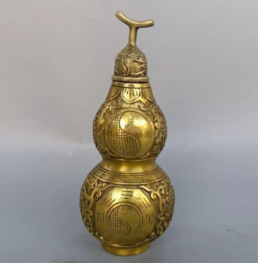 

Copper Bagua gourd small copper home decoration wholesale