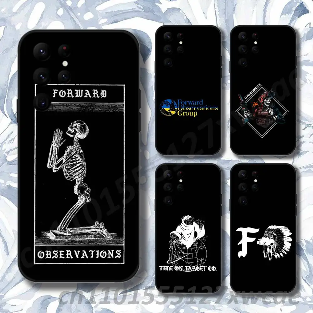 Group F-Forward Observations  Phone Case For Samsung S10,S21,FE,S21 ,S26,S25,S24,S23,Ultra,S9,S22,Plus Black Shockproof TPU