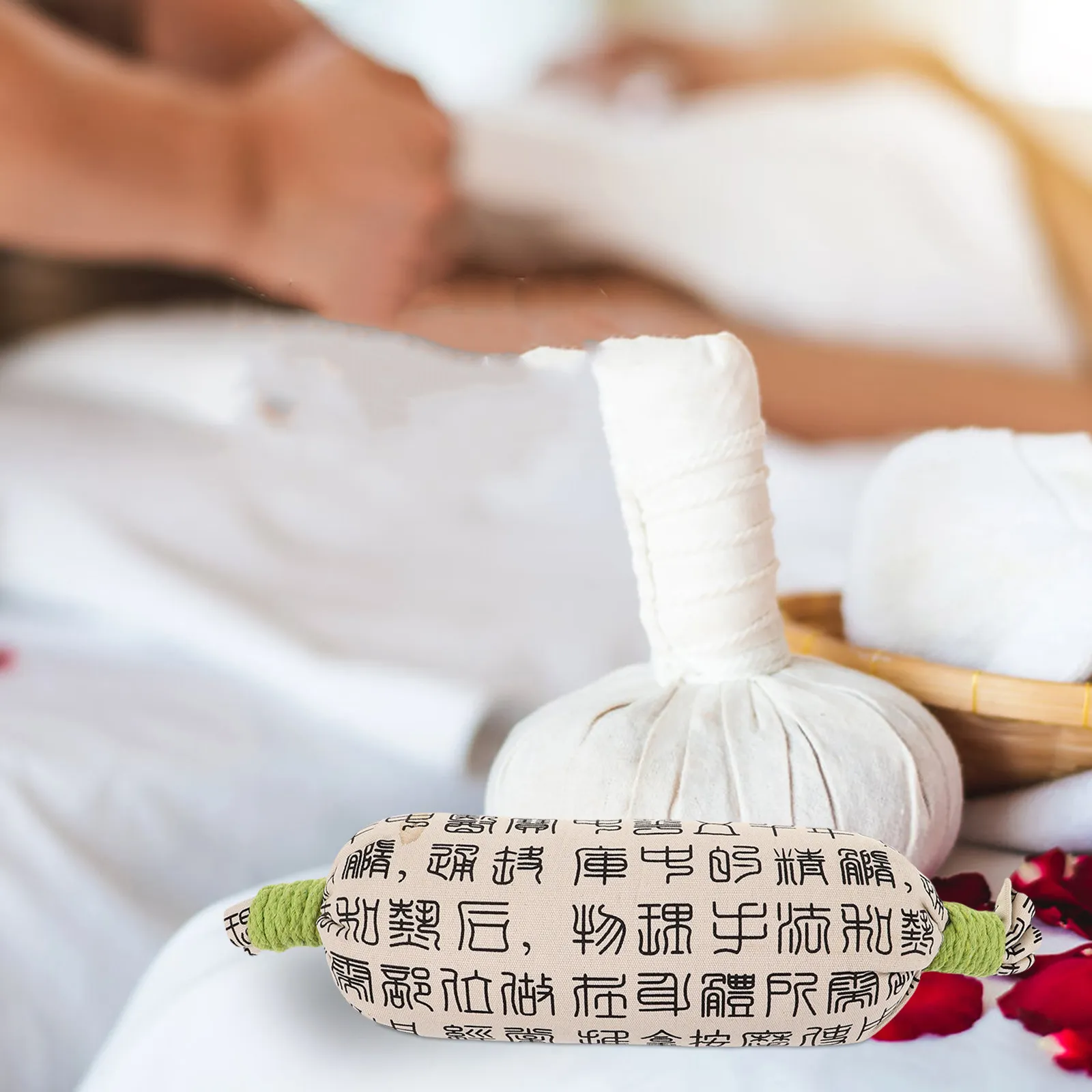 

Herbal Heat Therapy Patch for Lumbar Neck Pain Relief Thai Moxibustion Warmth for Blood Circulation Skin Health and Stress