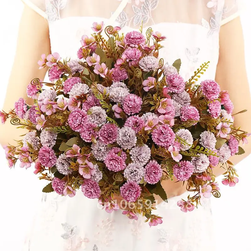

Fake flower decoration simulation 6 color new simulation flower