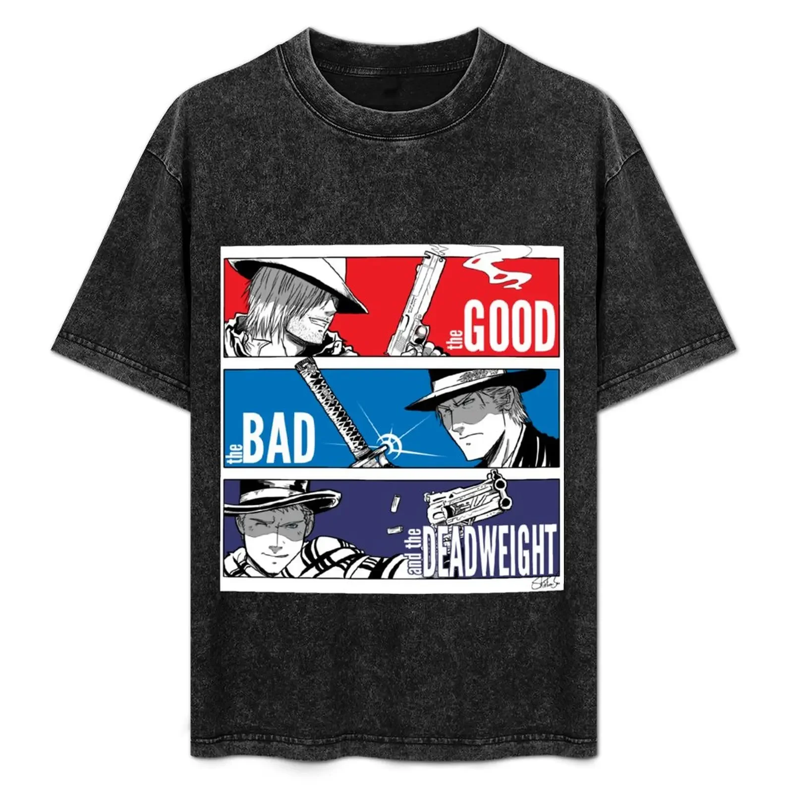 

The Good The Bad and the Deadweight T-Shirt mens graphic t shirts t shirts for man graphic funny T-Shirt