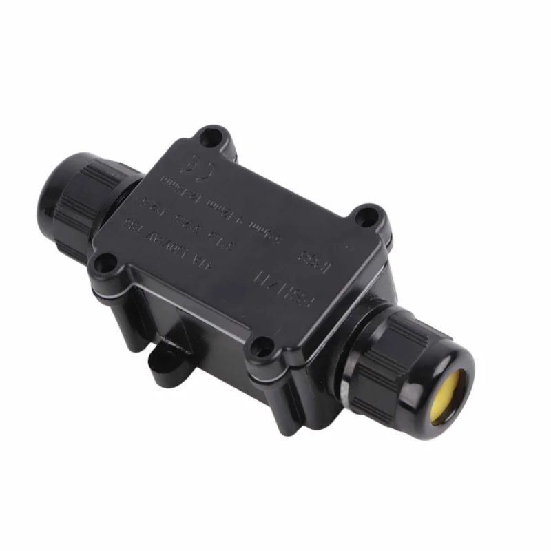 IP68 two-way waterproof junction box two-way waterproof outdoor