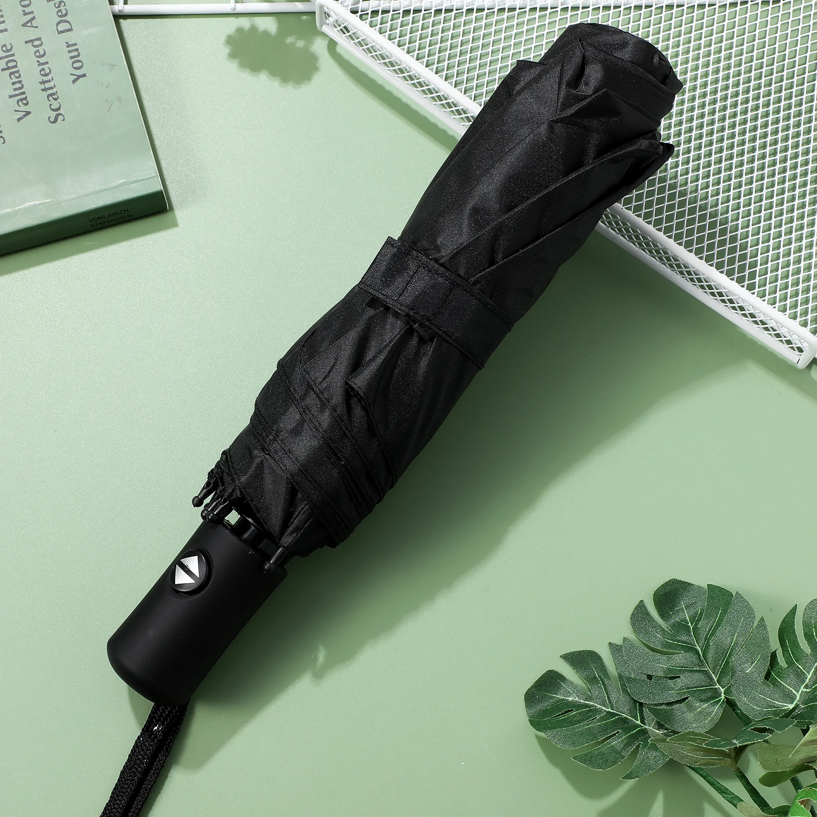 

Fully Automatic Umbrella Large Coverage Windproof Portable Compact Travel Accessories Water Resistant Coating Mens Rain Umbrella