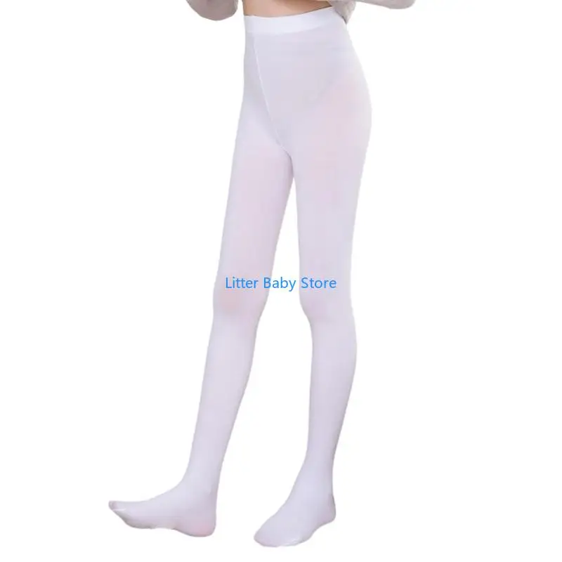 N80C Childrens Tights Run Resistant Technology Pantyhose for Ballet Practice