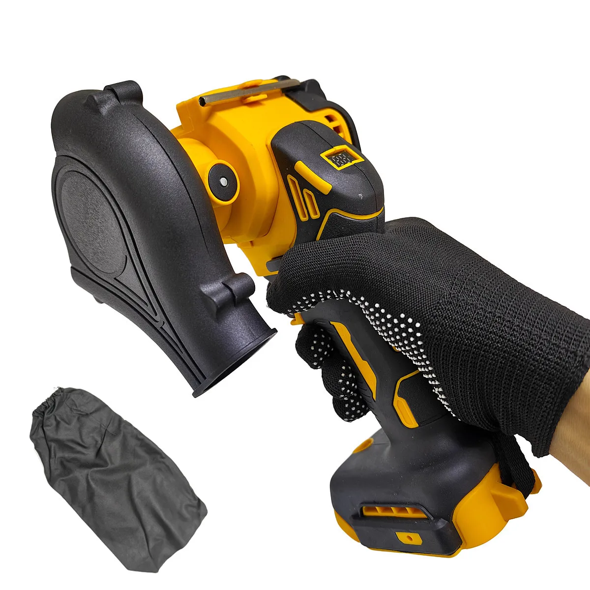 For DEWALT 20V Battery Cordless Electric Bark Scraper Fruit Tree Scraping Machine Brushless Bark Peeler With Sawdust Collection
