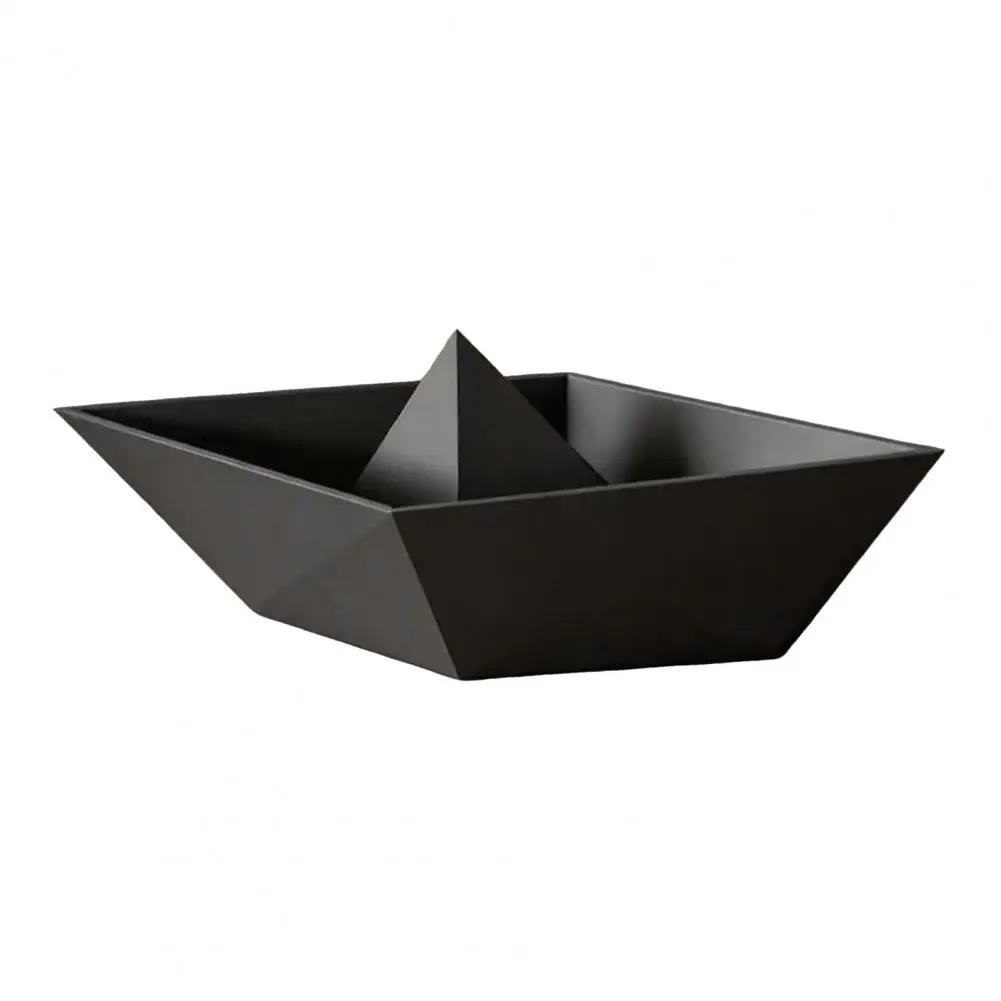 Minimalist Boat Ornament 3d Printed Origami Boat Model Minimalist Paper Boat Desk Figurine Home Office Decor Bookshelf Ornament