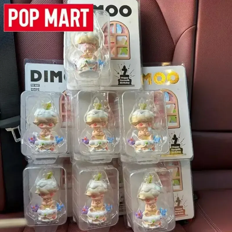البوب مارت ديمو عيد ميلاد سعيد السابع الأصلي صندوق أعمى لطيف أنيمي عمل الشكل مفاجأة صندوق غامض الحلي التماثيل الدمى #6