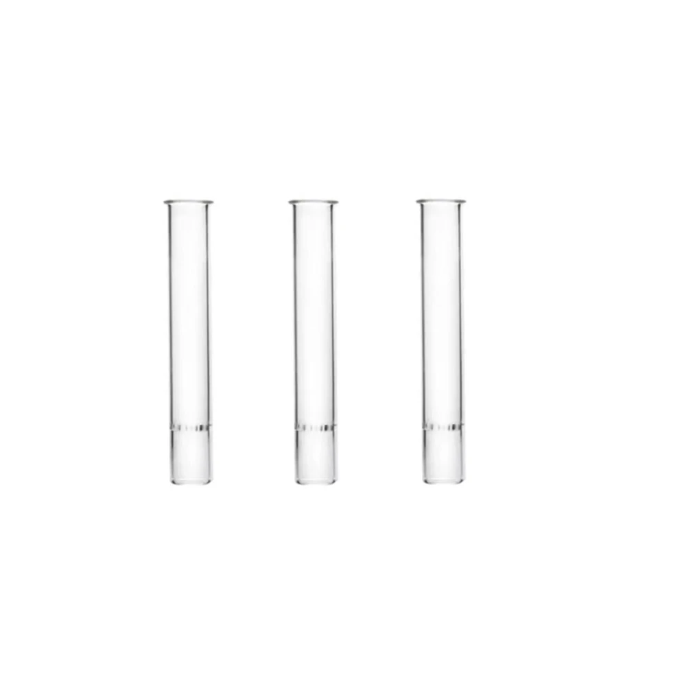 3pcs arizer Argo Stem glass tube Tipped Glass Aroma glass replacement 7cm Short Straight