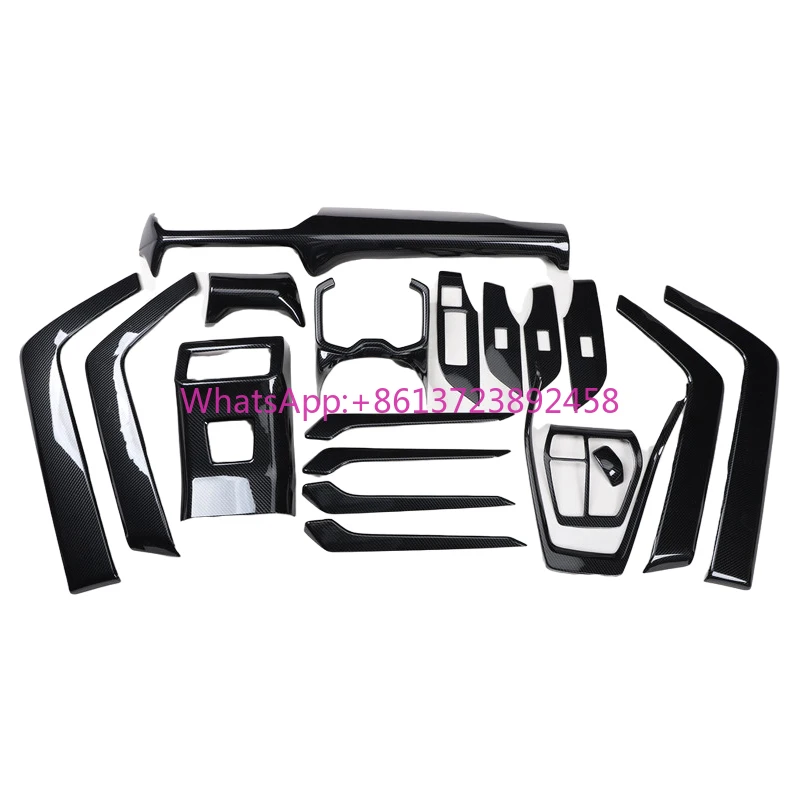 

Carbon Fiber Car Interior Accessories for toyota rav4 2020 2021 2022 2023 Xa50 Gear Panel Window Lifter Switch Cover Kit Refit