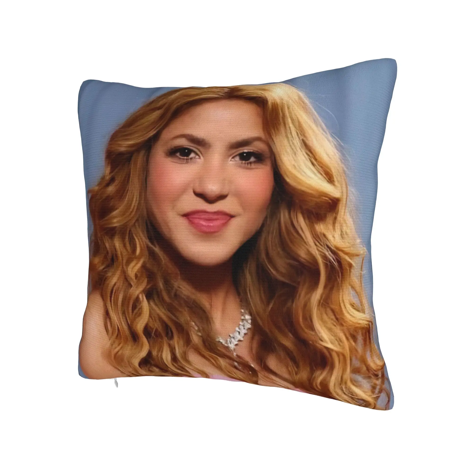 Decorative Pillowcase Shakira Singer Merchandise Bedroom  Throw Pillow Case Cover Square Multiple Sizes
