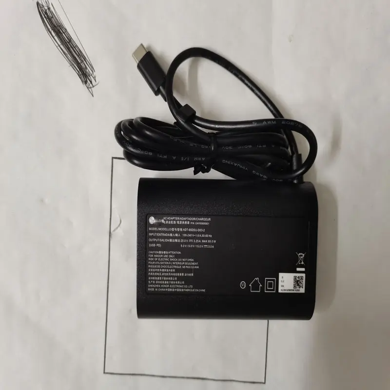 

OEM 20V 3.25A 65W USB-C ADT-65DSU-D03-2 EAY65895911 AC Adapter For LG gram 15Z90Q-P.ADB9U1 ADT-65DSU-D03-2 Puryuan Charger