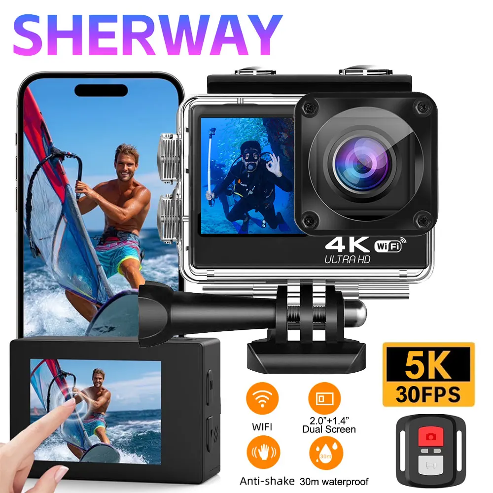 5K Action Camera 4K… - image