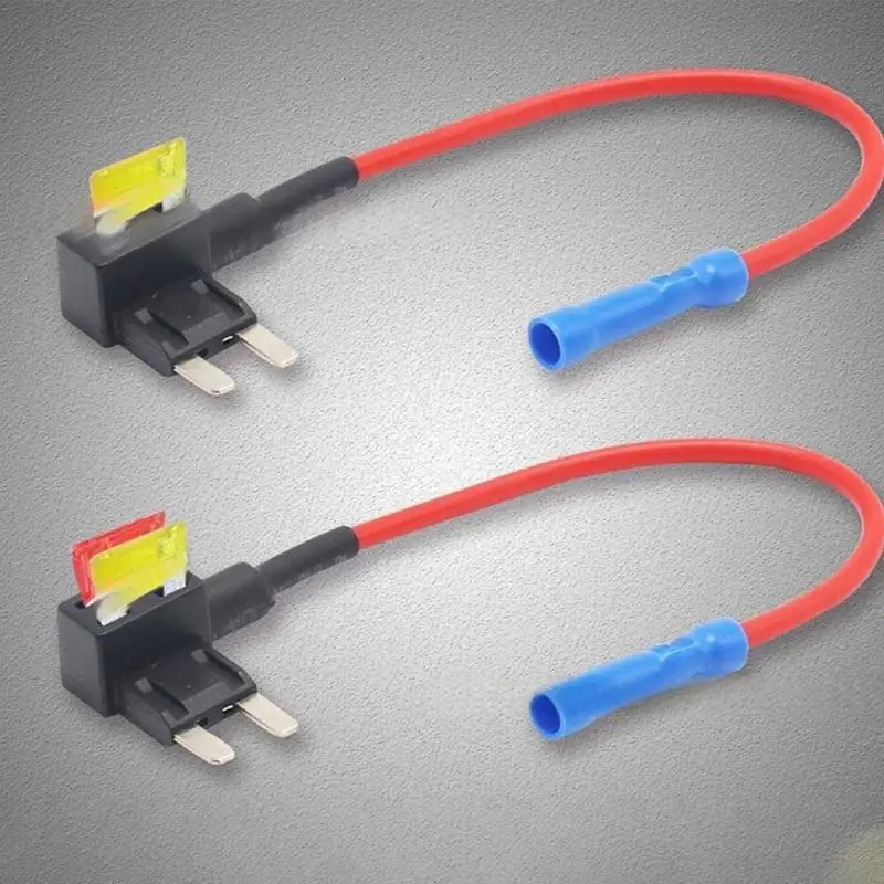 10Pcs Small Holder Replacement Tap with 10Amp 20A Low Profile Car Stand Suitable for Car and