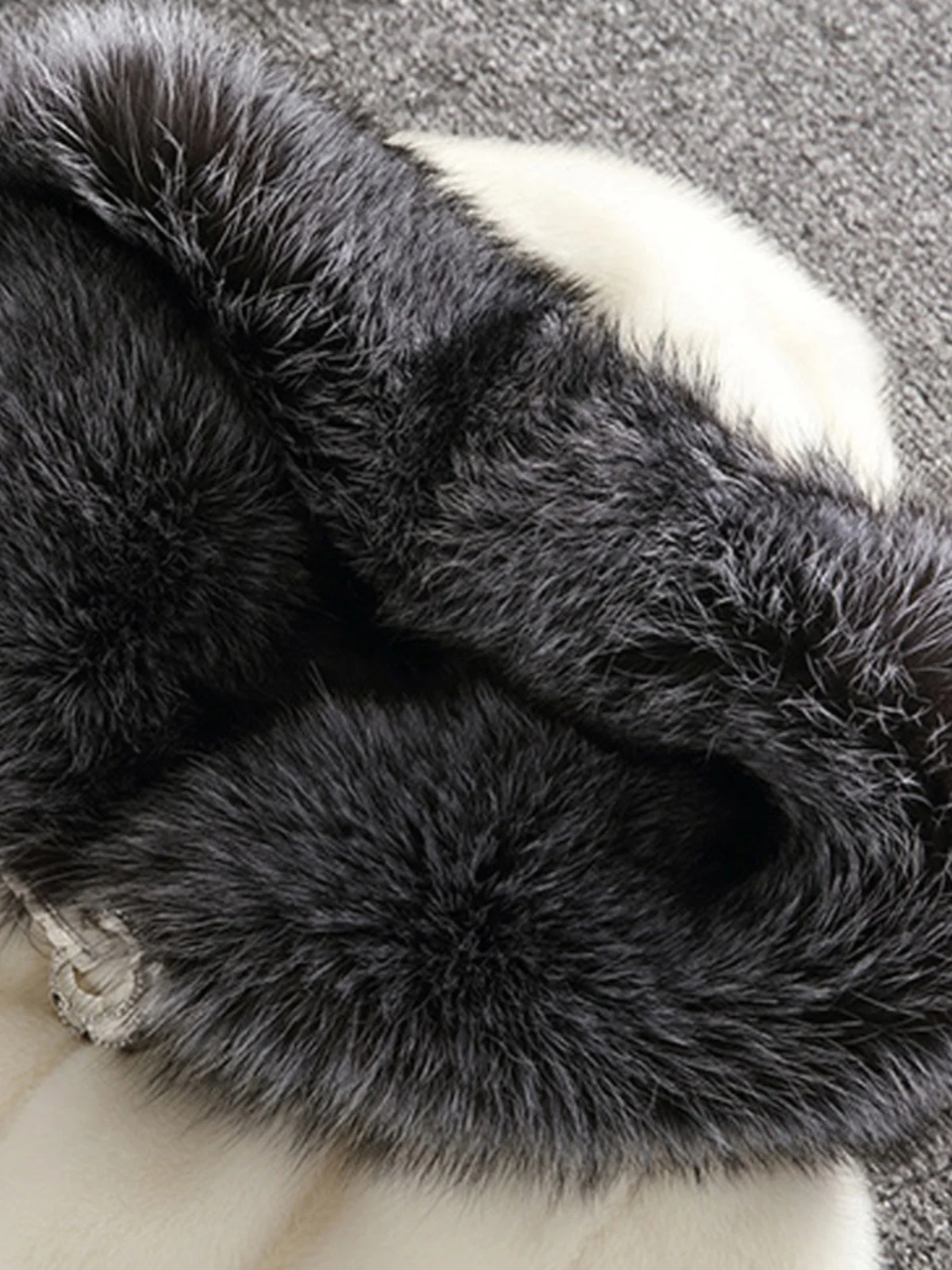 Cappotto da donna di media lunghezza con cappuccio Fce Jaet Long Sve Street Sle Chiusura con cerniera Cappotto di lunghezza Regular Sve