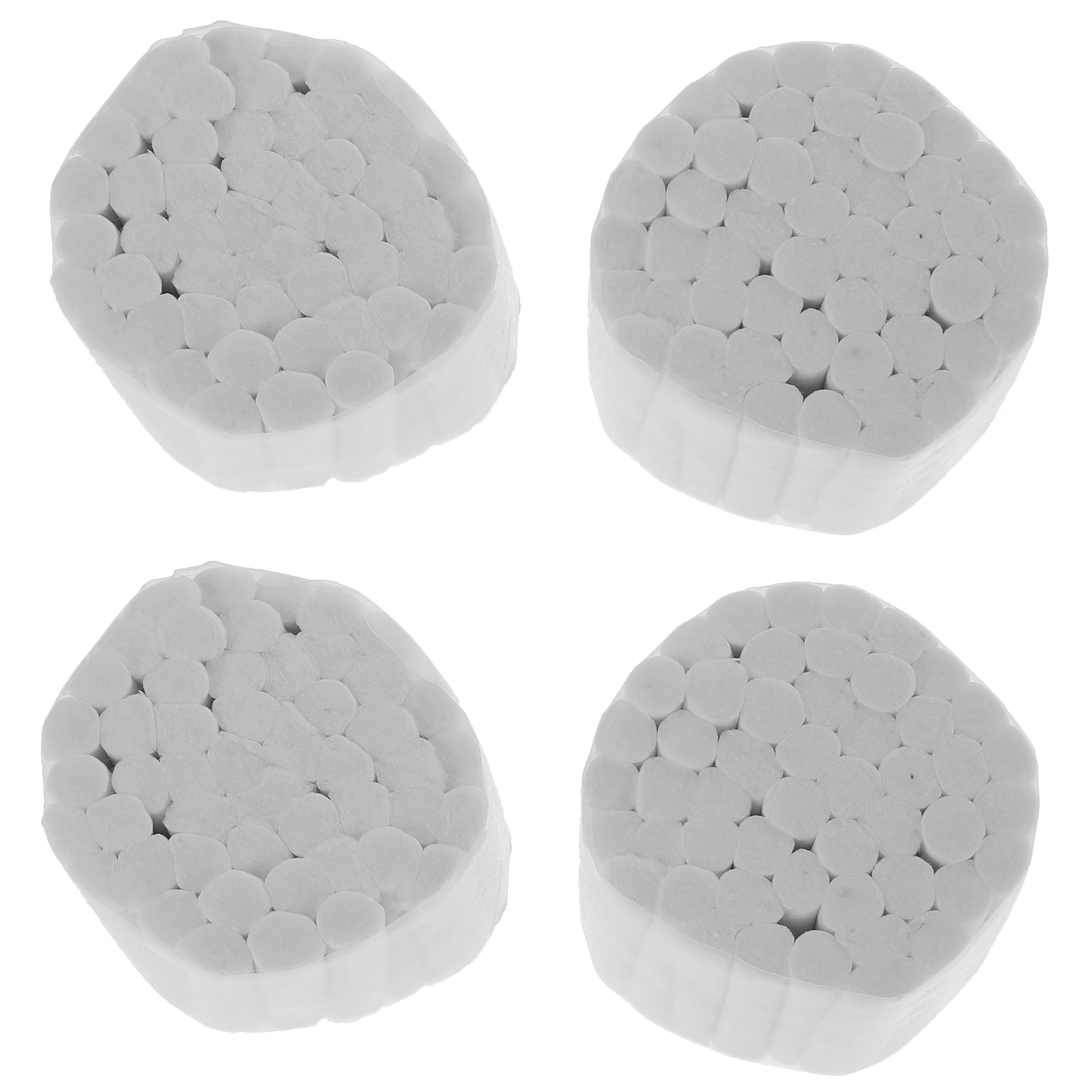 

200pcs Lip Tattoo Cotton Rolls Disposable For Dental Procedures Moisture Control Cotton Roll Kit Nosebleed Makeup Removal