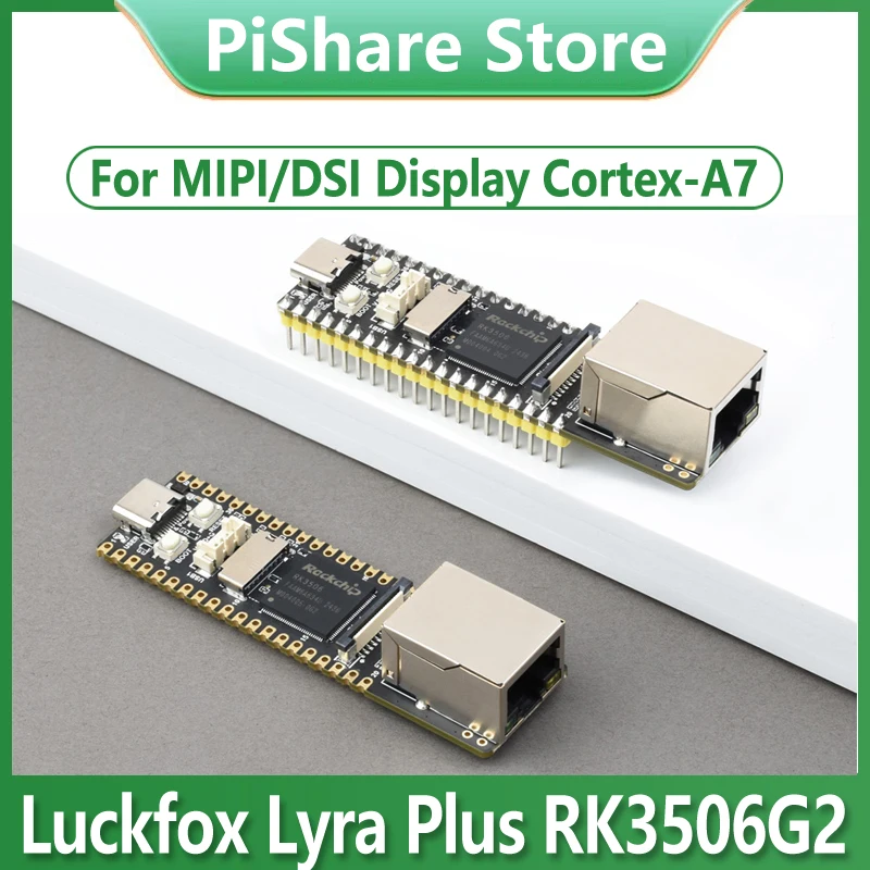 

Luckfox Lyra Plus Flash-Boot RJ45 ETH Version RK3506G2 Rockchip Linux Development Board For MIPI/DSI Display Cortex-A7