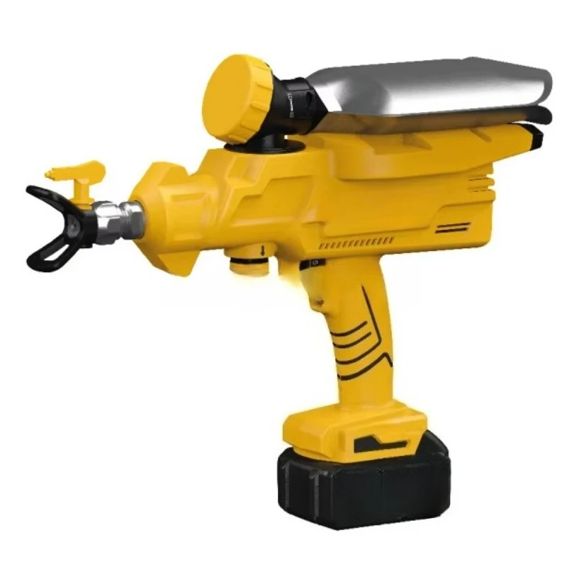 Airless Spray Machine Diy 21V Handheld Compact Easy Carry Simple Maintenance High Efficiency In Household Craft And Construction