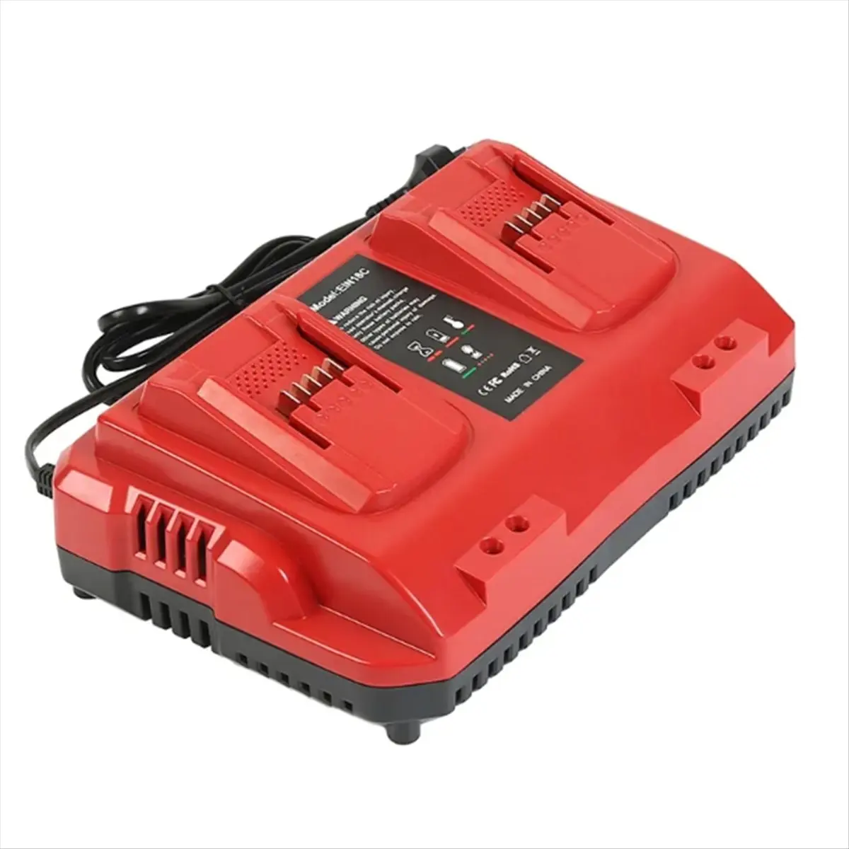 

Квалифицированный-для Einhell для Ozito 18 В для Akku Power X-Change 4511437 PXBAT52 PXBP-300 Ein18C Литий-ионный аккумулятор Быстрое зарядное устройство EU PLUG