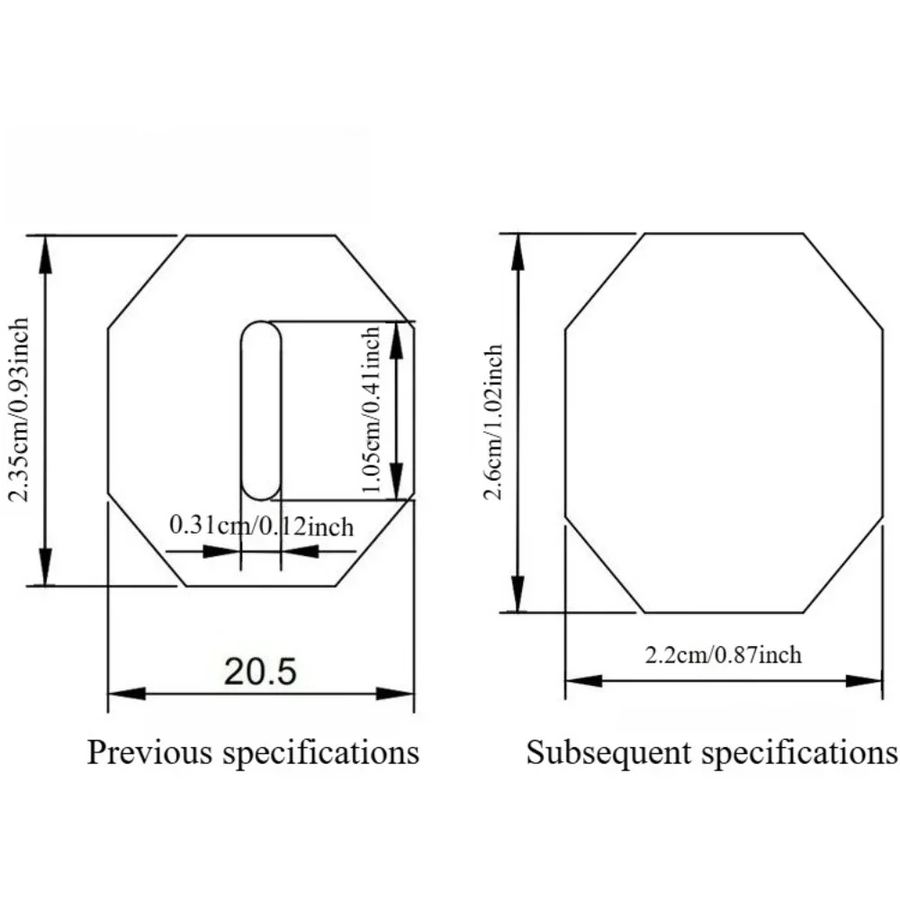 Premium Octagonal Japanese Chef Knife Handle - Ergonomic Solid Wood Grip for Gyuto, Nakiri, and More