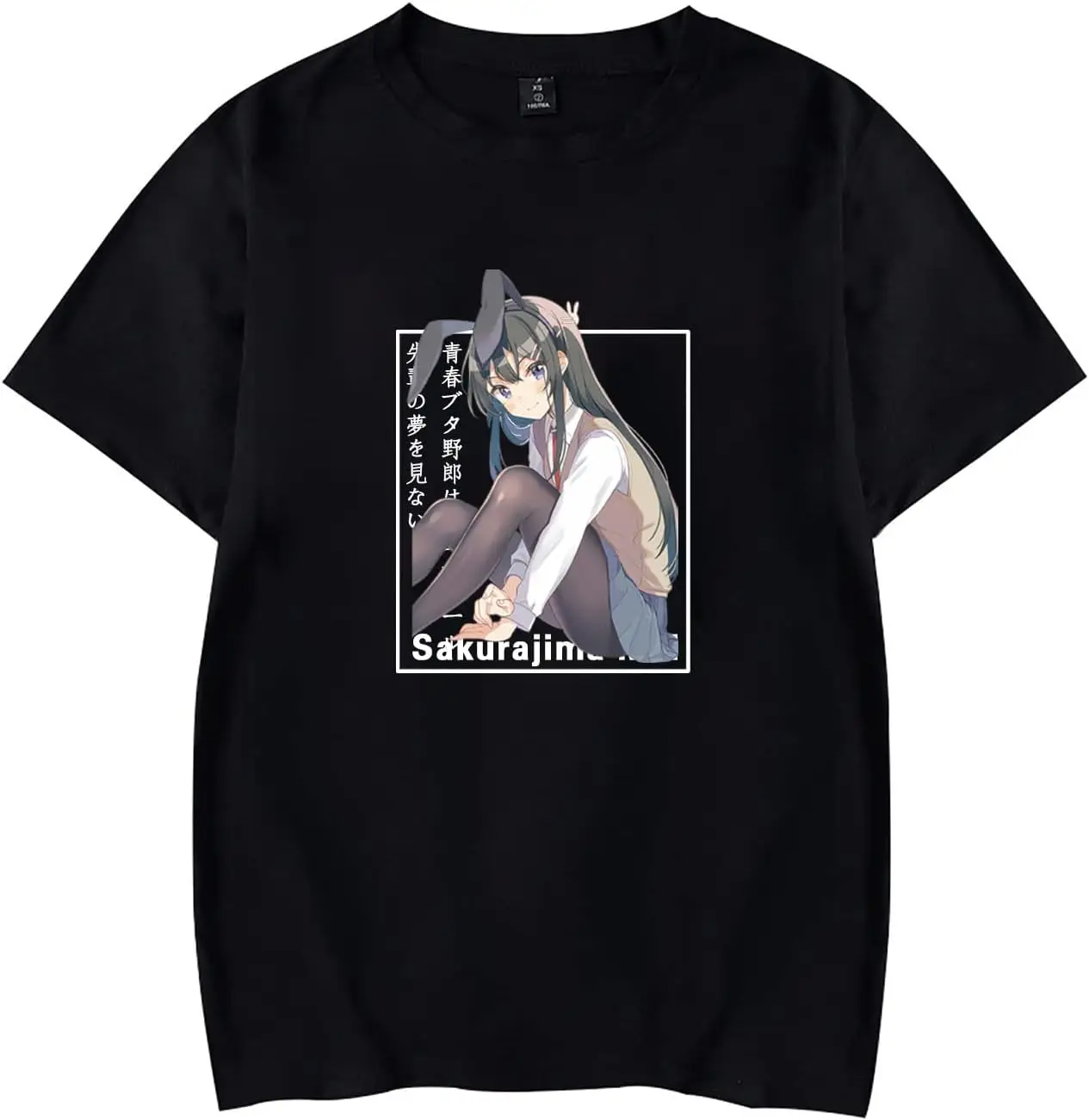 Raspal non Dream of Girl Senpai Sommer t-shirt Unisex lskige Mode perde Anime