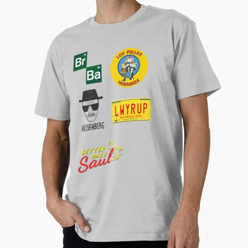 

Retro Crime Movie Better Call Saul Gift t shirt 0502 Men's 100% cotton O-Neck Short Sleeve Graphic clothes All size tee S-6XL