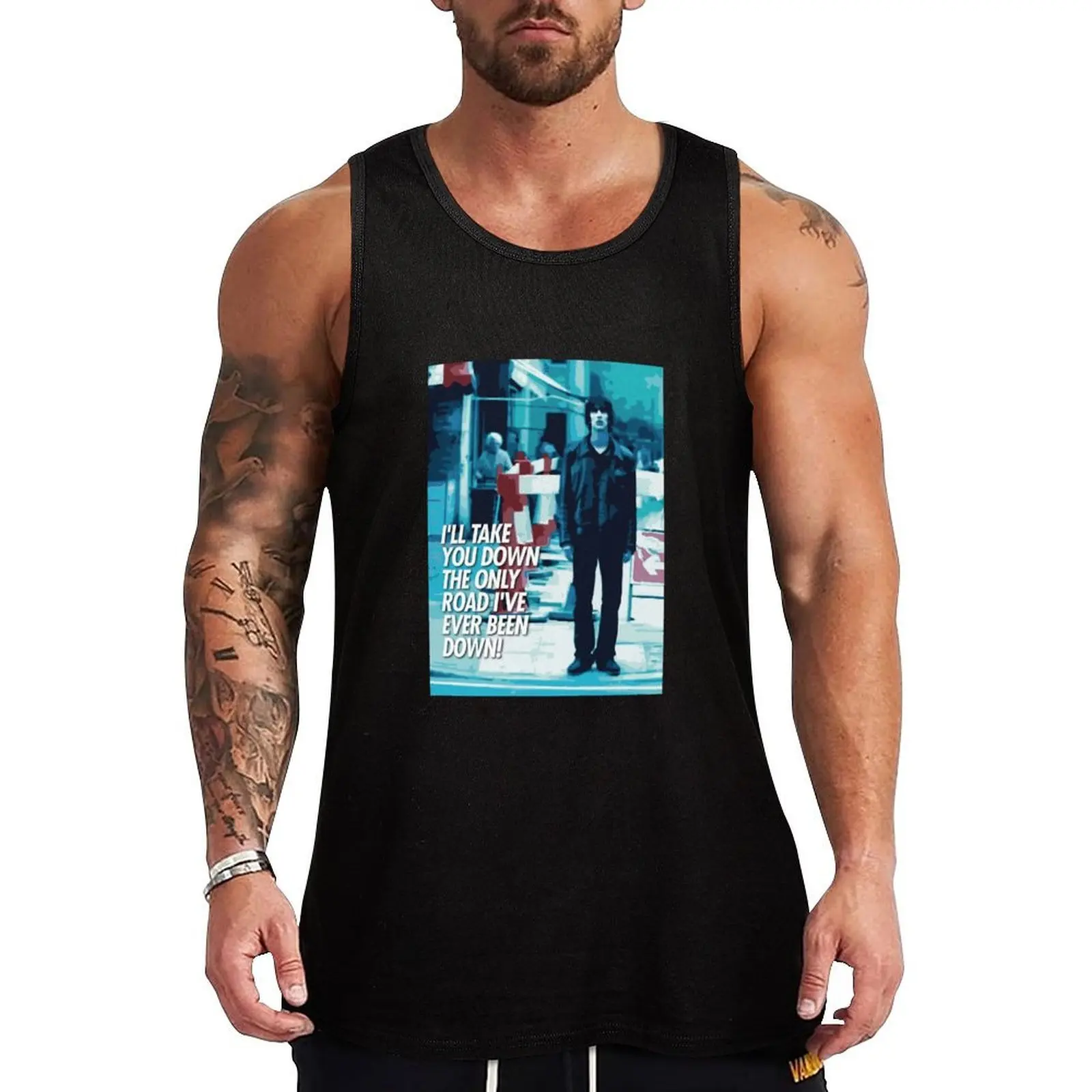 

Rock Most Trending Band Reunite Singer Songwriter Guitar Drums Bittersweet Symphony Verve Retro Tank Top